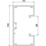 GA-53100EL, Kanał podparapetowy