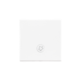 Simon 55 Klawisz pojedynczy z oczkiem z piktogramem /dzwonek/ do: SP1M Biały mat