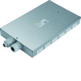 tehalit.SPW Rozdzielacz podłogowy płaski Wago 6 gniazd białych SPWA069010 HAGER