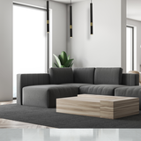 lampa wisząca Monza 3xG9 czarno/złota MLP6334 Milagro