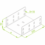 LCC200H100 ŁĄCZNIK C 2,0 MM