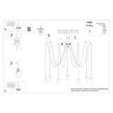 Sollux Żyrandol NESO 7 SL.1162