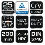 Szczypce uniwersalne 200 mm