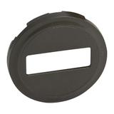 CELIANE - Plakietka do gniazd światłowodowych SC/APC grafitowa, Legrand