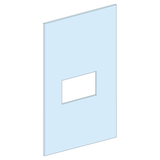 Rozdzielnice PrismaSet, płyta czołowa do INS INV 250 w przedziale 300mm