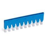 Mostek grzebieniowy 10‑torowy niebieski 859‑410/000‑006 /25szt./ WAGO