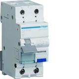 RCBO Wyłącznik różnicowoprądowy z członem nadprądowym 1P+N 6kA B10A 30mA Typ AC ADC910D HAGER