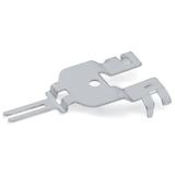 blaszka do podłączania ekranu do 3-torowych wtyków i gniazd