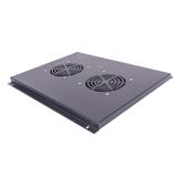 Panel wentylacyjny do szaf stojacych o głębokości 600mm (2 wentylatory)