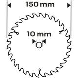 Tarcza do pilarki, widiowa 150 x 10mm, 1.6mm , 24 zęby, Energy+