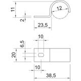 822, OBEJMY MOCUJĄCE 12MM OC.O.