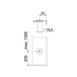 AZDR 100, RYGIEL OBROTOWY POKR.KAN FT