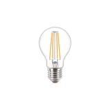 Żarówka LED 7W=60W 806lm 2700K barwa ciepła kulka 7-60W E27 WW A60 Szkło przezroczyste PHILIPS