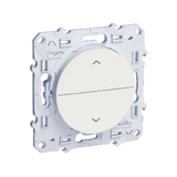 Odace, przycisk żaluzjowy, DIY, biały