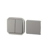 NOWE PLEXO - ŁĄCZNIK TYP TRANSFORMER MECHANIZM 10 AX - 250 V SZARY 069506L LEGRAND