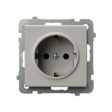 SONATA Gniazdo pojedyncze z uziemieniem schuko kaszmir