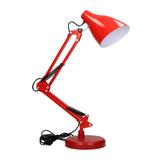 DIAN lampa biurkowa. 60W stalowa czerwona DL-1/R ORNO