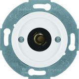 BERKER Serie 1930/Glas Łącznik i sygnalizator świetlny E10 z płytką czołową biały 5104 HAGER