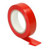 Taśma izolacyjna czerwona, uniepalniona, szerokość 15mm, grubość 0,13mm, długość 10m