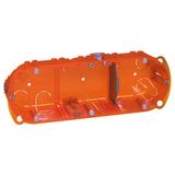 BATIBOX PUSZKA POTRÓJNA DOSTOSOWANA DO KAŻDEJ ŚCIANY 40 MM, Legrand