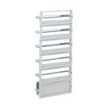 Thalassa Rama modułowa z wysłonami z tworzywa do PLA 76MOD 750x 500mm NSYDLP76G Schneider