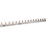 Szyna łączeniowa sztyftowa 1P 100A 16mm2 (36 mod.) IZS16/1F/36/V (1m) 002921121 ETI