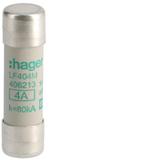 Wkładka bezpiecznikowa cylindryczna CH-14 14x51mm aM 4A 500VAC LF404M HAGER