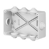 INDUSTRIAL Puszka n/t 198x139x82 z 8 dławicami