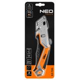 Nóż z ostrzem trapezowym, 1+5 ostrzy