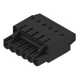 BLT 5.08HC/06/180 SN BK BX Wtyk PCB (złącze wiązki), 5.08 mm, Liczba biegunów: 6, Przylącze TOP /60szt./ 1499910000 WEIDMÜLLER