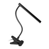 TERI II LED, lampka biurkowa z klipsem, 5W, 260lm, 4000K, czarna
