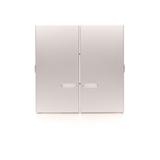 Simon 54 Klawisze z oczkiem do mechanizmów: SW5M SP2M srebrny mat