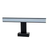 Milagro kinkiet łazienkowy nad lustro LED Shine Black 7W 490lm 4000K IP44 ML4377