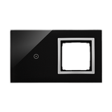 Simon 54 Touch Panel dotykowy S54 Touch 2 moduły 1 pole dotykowe + 1 otwór na osprzęt S54 księżycowa lawa DSTR210/74 KONTAKT