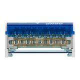 Blok rozdzielczy 2-rzędowy 11 przewodów OR-LZ-8201/11 ORNO