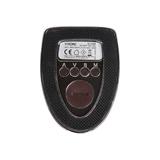 DOLOMIT LED 5W, lampka biurkowa z budzikiem, 400lm, 4000K, brązowa