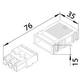 tehalit.WA Rozdzielacz typu H dla systemów równoległych kilka gniazd G4773 G4713 HAGER