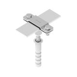 Uchwyt na bednarkę, M12 L=16cm,B=30mm /OH/