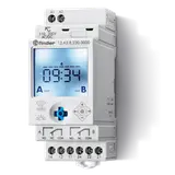 Zegar sterujący 2 P; 16A; 12…24V AC/DC; NFC; tygodniowy