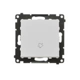 Simon 55 Przycisk zwierny /dzwonek/ szybkozłączka Jasnoszary mat