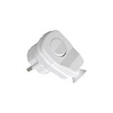 Wtyczka kątowa z włącznikiem AWA-Ł/BIAŁA ORNO