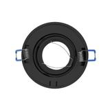 SORMUS R ramka dekoracyjna oprawy punktowej MR16/GU10 max 50W regulowana koło czarna AD-OD-6169/B OR