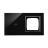Simon 54 Touch Panel dotykowy S54 Touch 2 moduły 1 pole dotykowe + 1 otwór na osprzęt S54 zastygła lawa DSTR210/73 KONTAKT