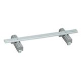 Szyna Cu 10x3mm dł 125mm mocowanie na TH35 do obejm do ekranów 790‑115 WAGO