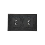 Simon 54 Touch Panel dotykowy S54 Touch 2 moduły 2 pola dotykowe pionowe + 2 pola dotykowe pionowe zastygła lawa DSTR233/73 KONTAKT