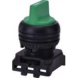 EGS3-NN-G - Napęd pokrętny piórkiem 3 położeniowy, bez powrotu -Zielony