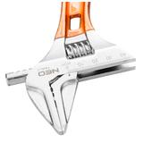 Klucz nastawny krótki 156 mm, zakres 0-43 mm