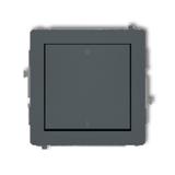 DECO Mechanizm łącznika dwubiegunowego grafitowy mat