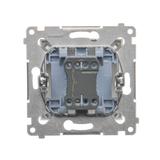 Simon 54 Przycisk „dzwonek” 16A z. śrub. złoty mat