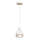 Milagro lampa wisząca Oval E27 biała MLP7043